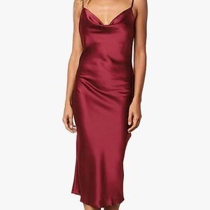 Wine colored Slip Dress